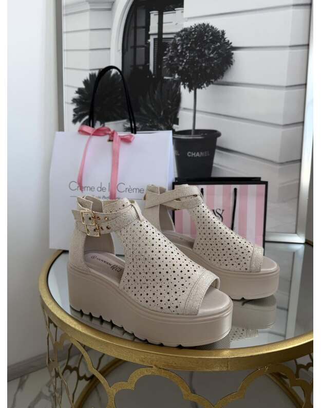 Kreminės Basutės FAUSK BEIGE BLZ 